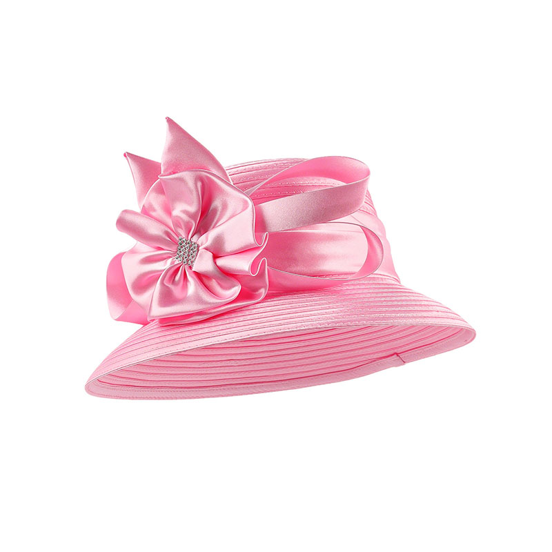 French Retro Mesh Floral Woolen Hatm