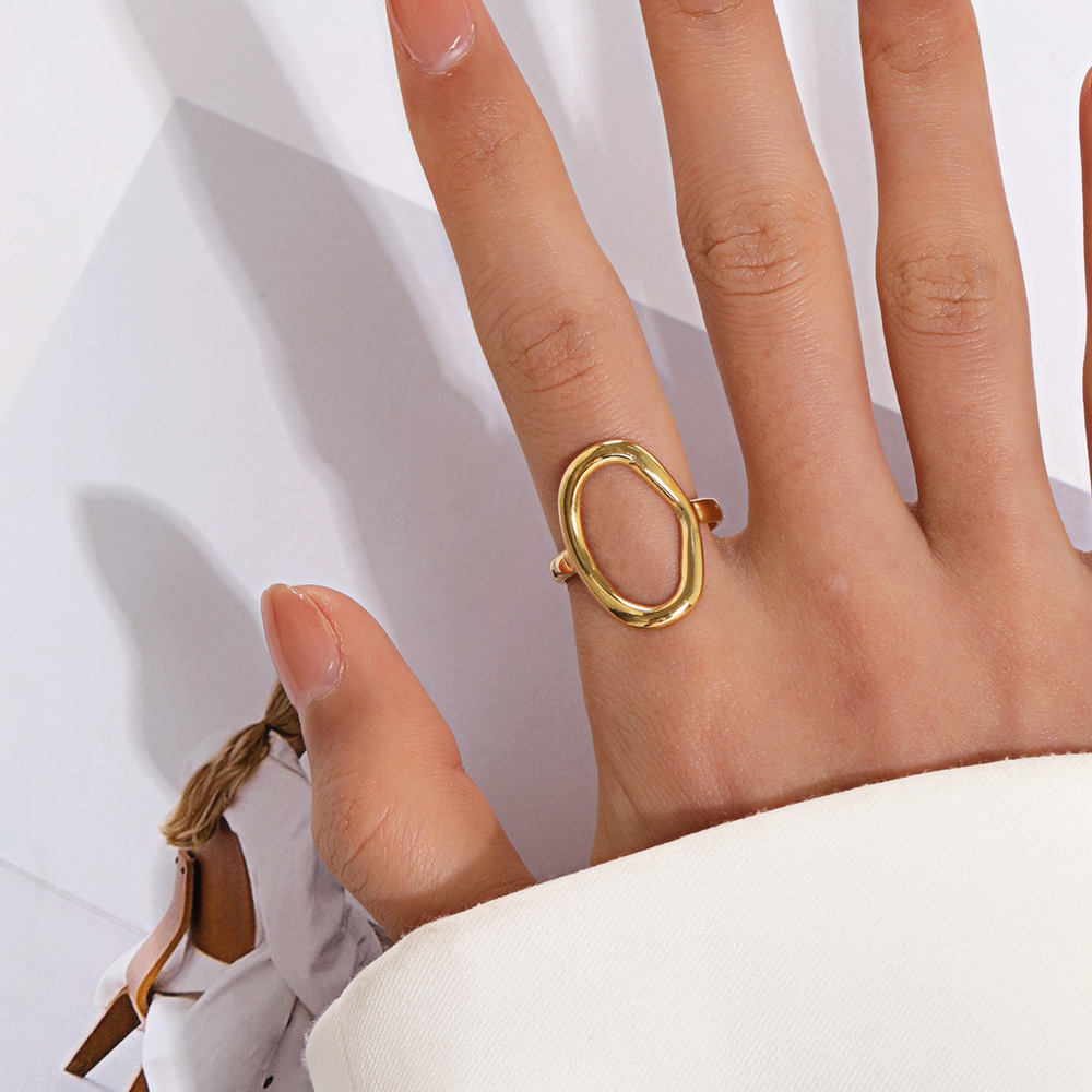 1pcs/set Elegant Color Won't Fade When Opened Ring