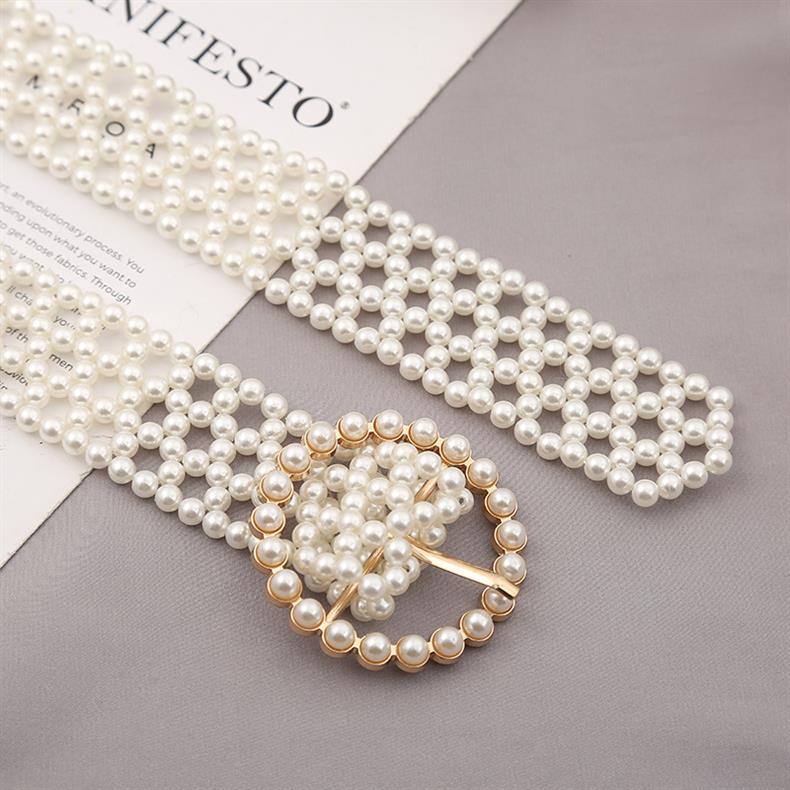 Elegant Pearl Belt