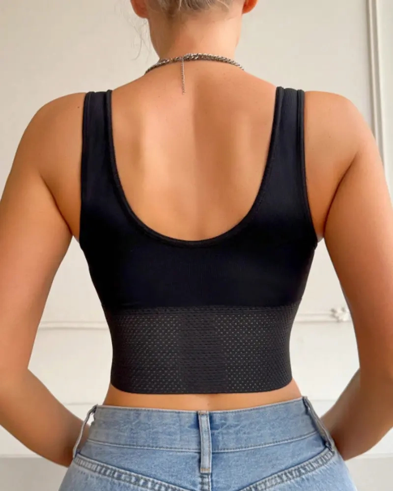Front Closure Push Up Tummy Control One-piece Shaping Bra