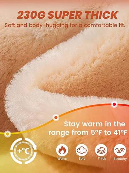 🔥MAGIC Bare-Leg Look Fleece Lined Tights☁️