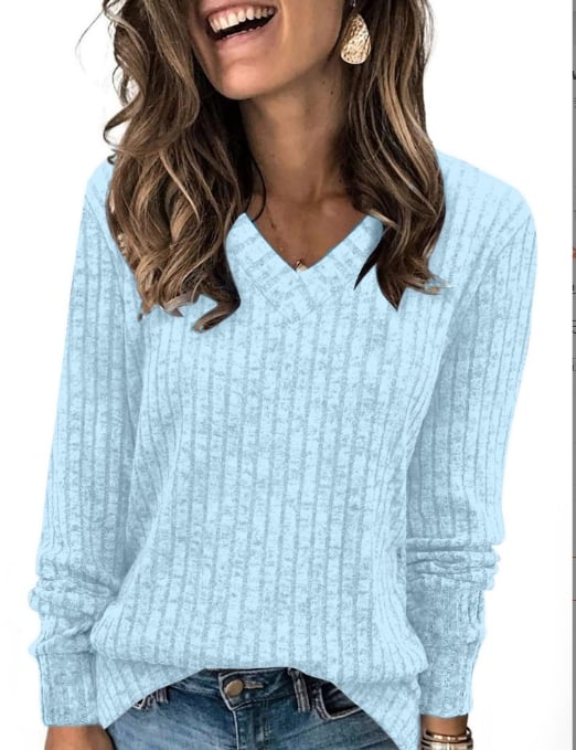 Women Casual Fall Tops Lightweight Tunic Sweaters