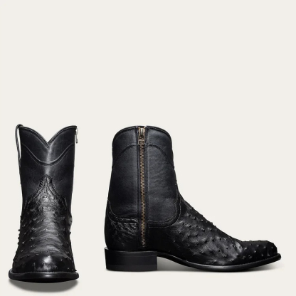 Western Shoes round Toe Men's Casual Men's Boots