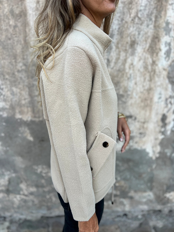 CLEARANCE?? Casual Zipper Drawstring Jacket