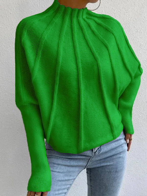 ??Christmas Clearance?? 2024 Women's Casual Bat Sleeve Pullover Sweater