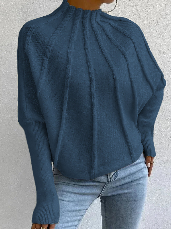 ??Christmas Clearance?? 2024 Women's Casual Bat Sleeve Pullover Sweater