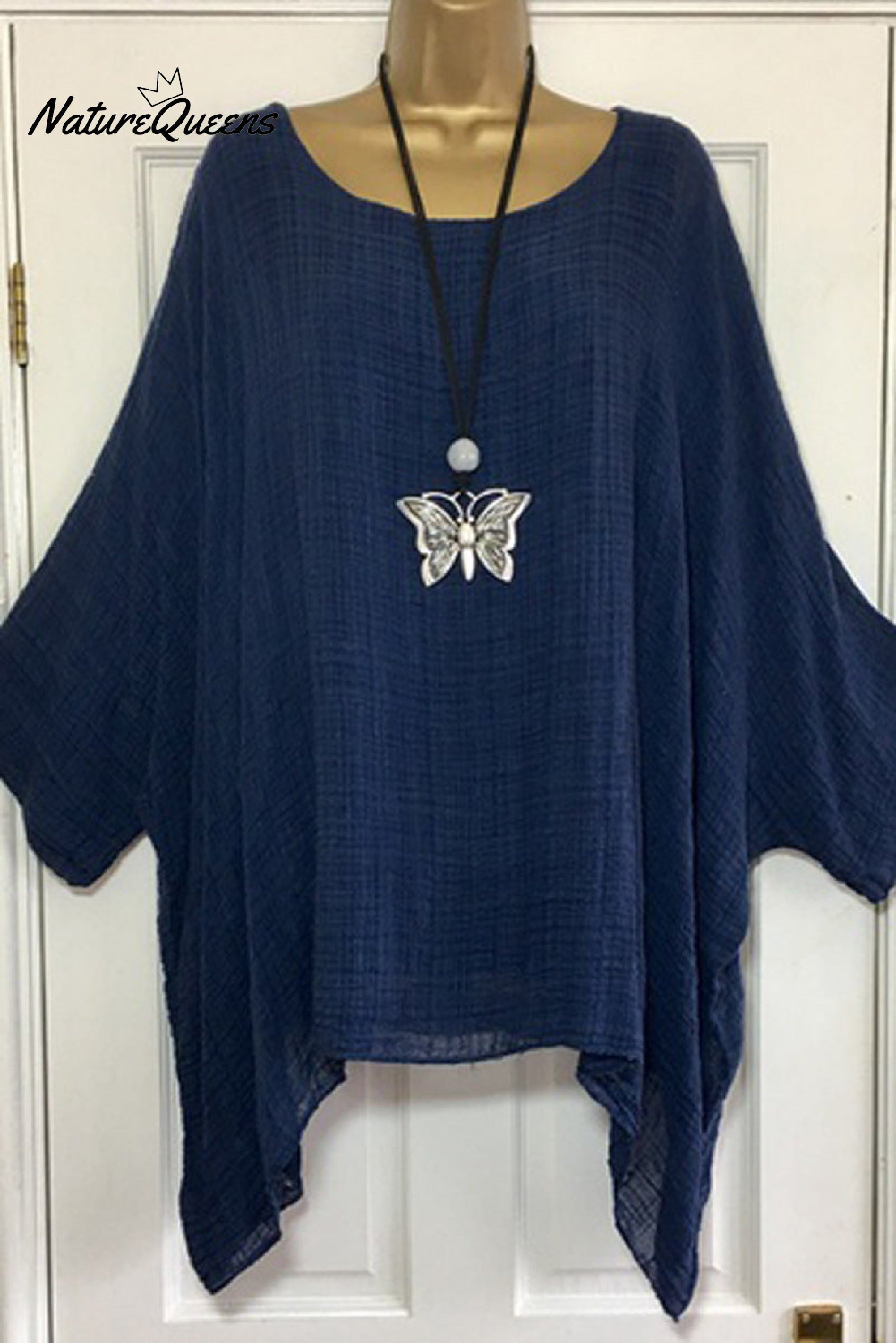 Women's  Irregular Solid Color Casual Shirt