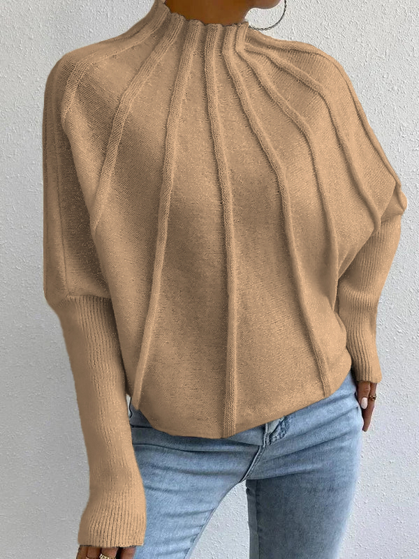 ??Christmas Clearance?? 2024 Women's Casual Bat Sleeve Pullover Sweater