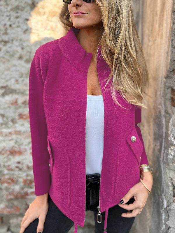 CLEARANCE?? Casual Zipper Drawstring Jacket