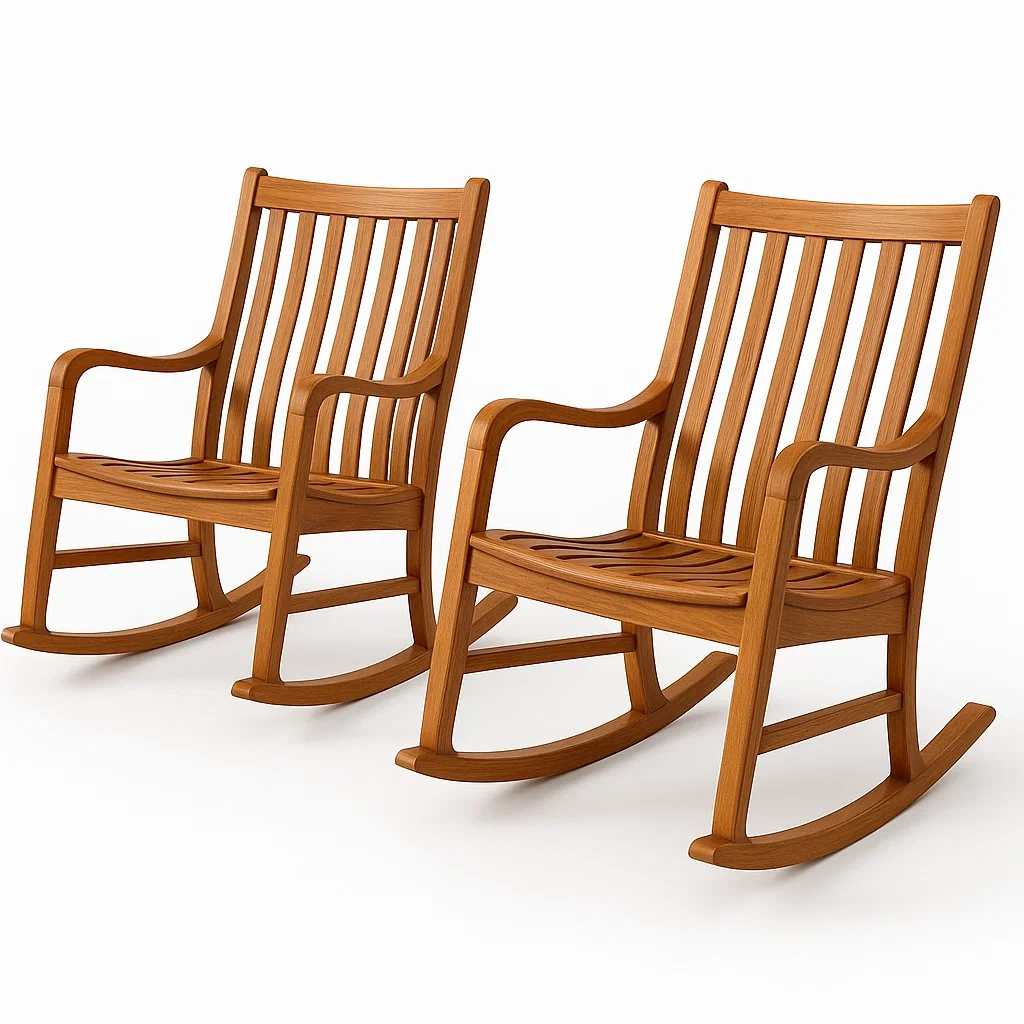 Arredi da terrazza,Set sedie a dondolo da terrazza - Vivafurnish