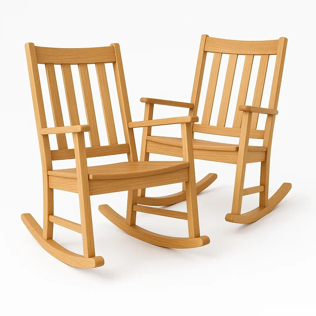 Arredi da terrazza,Set sedie a dondolo da terrazza - Vivafurnish