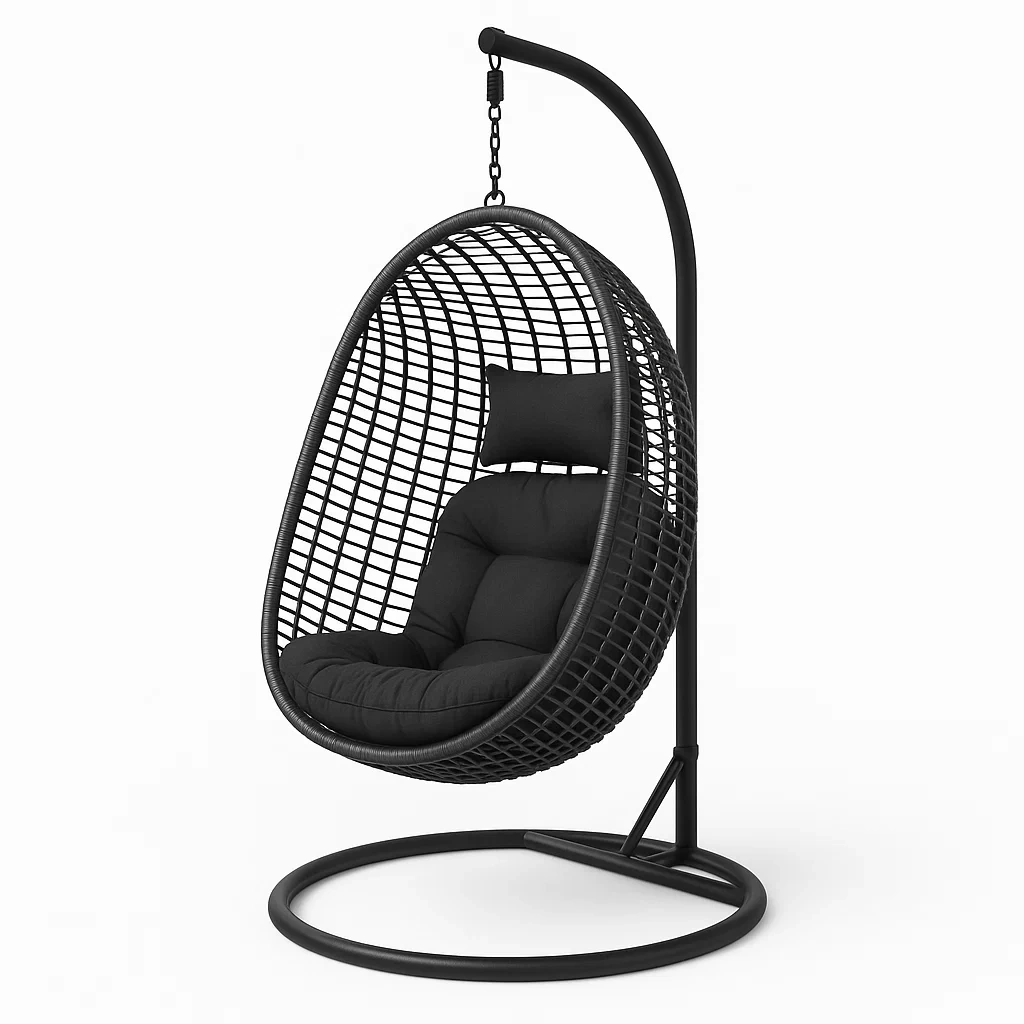 Arredi da terrazza,Poltrona sospesa a forma di uovo - Vivafurnish