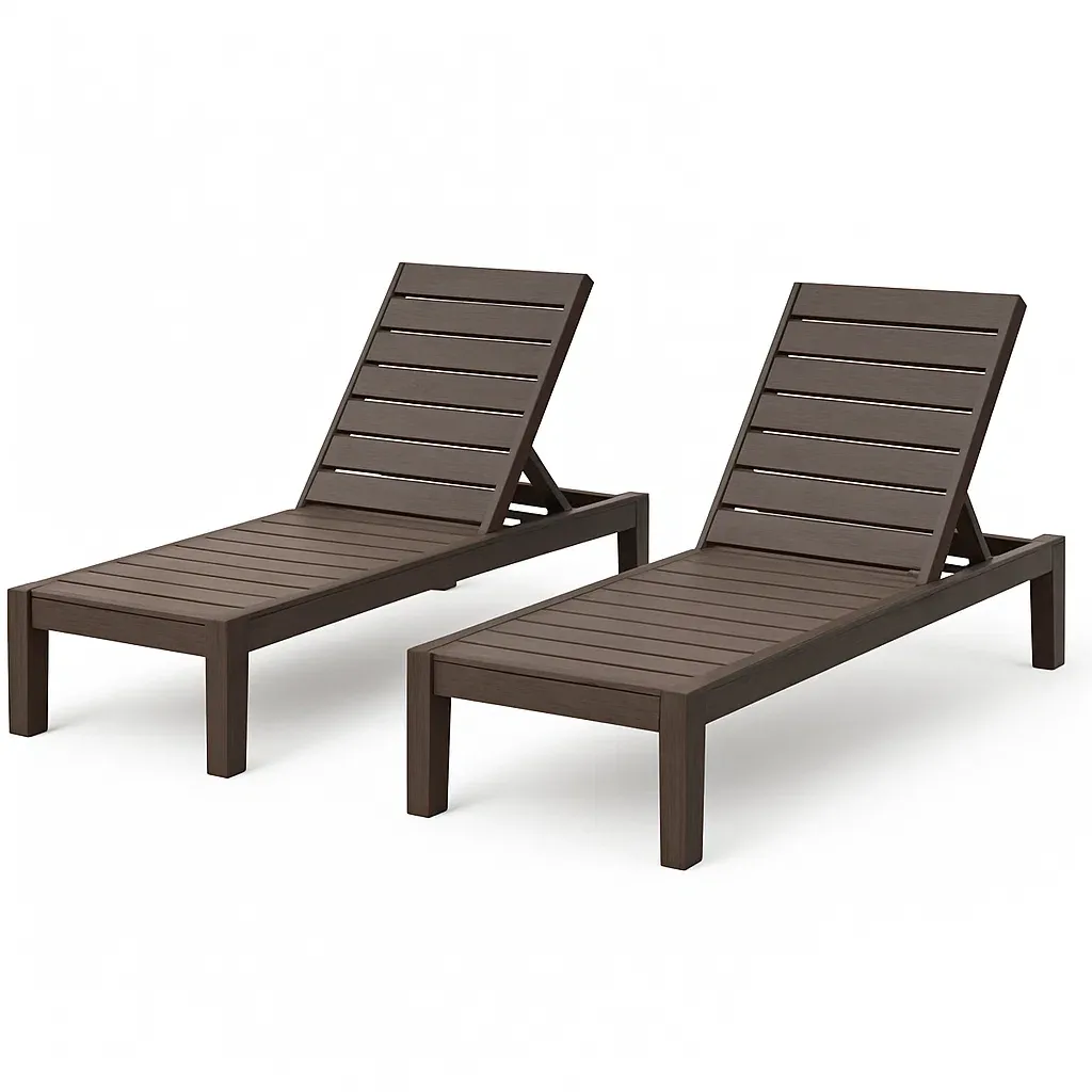 Arredi da terrazza,Set lettini prendisole da terrazza - Vivafurnish