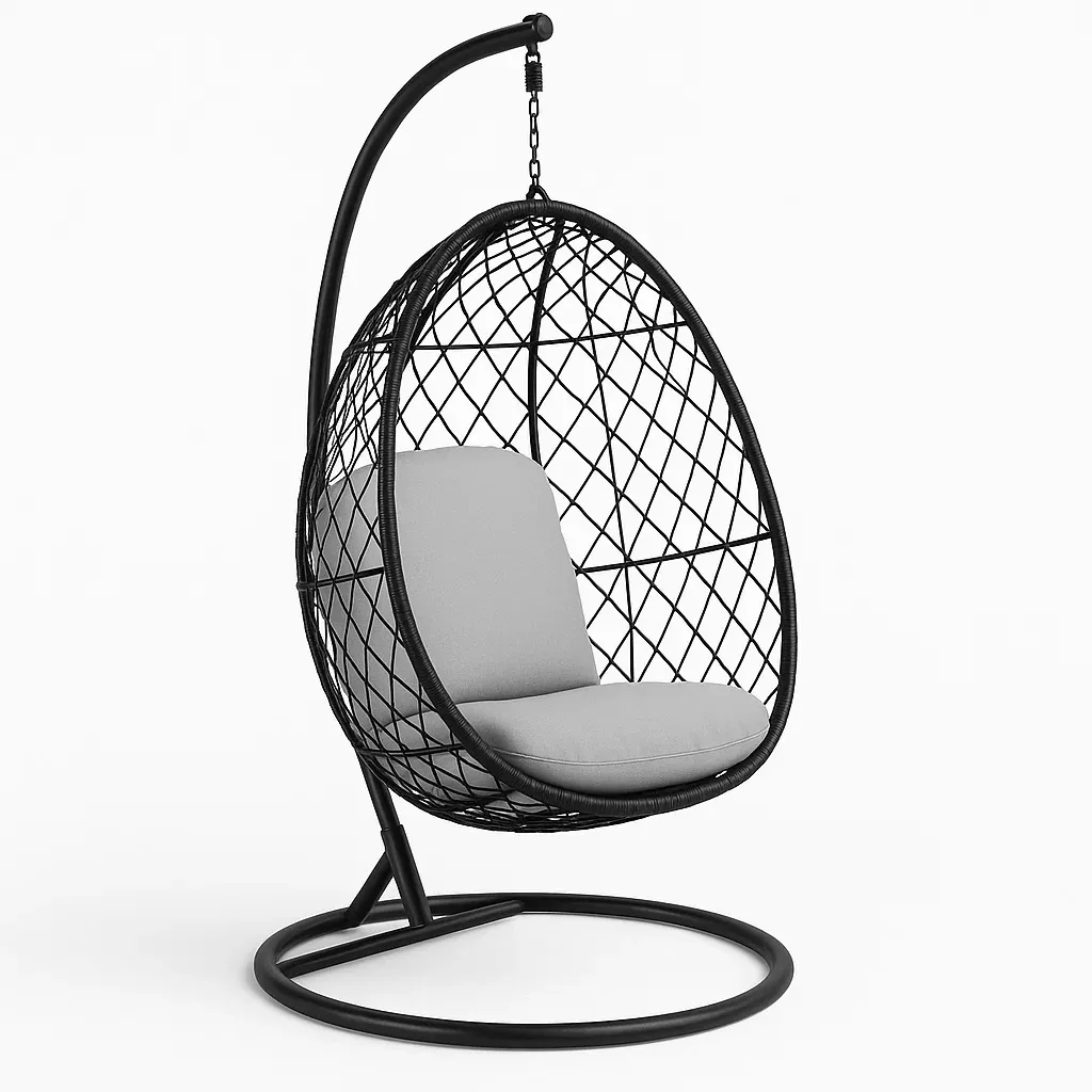 Arredi da terrazza,Poltrona sospesa a forma di uovo - Vivafurnish