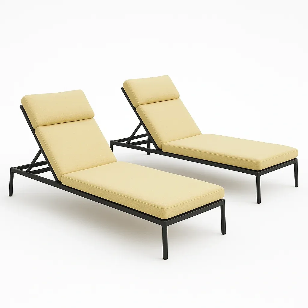 Arredi da terrazza,Set lettini prendisole da terrazza - Vivafurnish