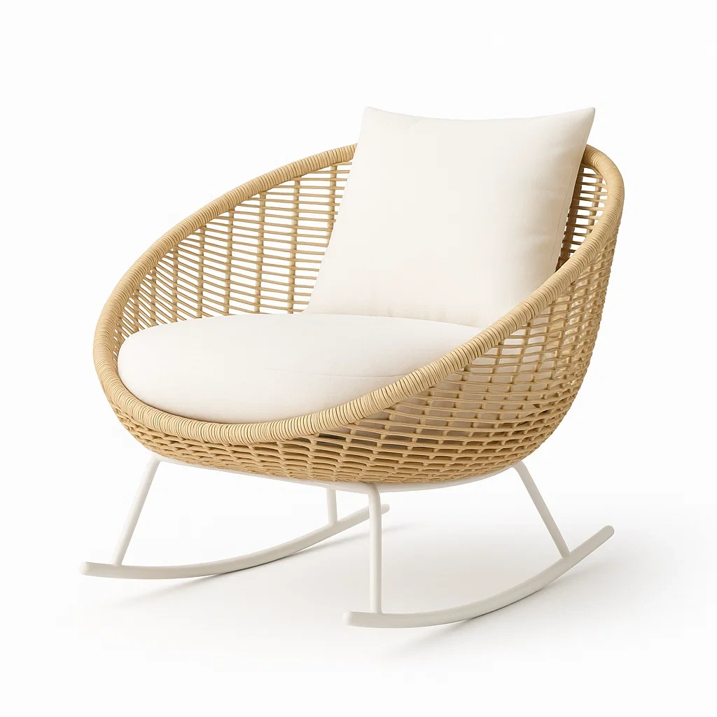 Arredi da terrazza,Sedia a dondolo da terrazza - Vivafurnish