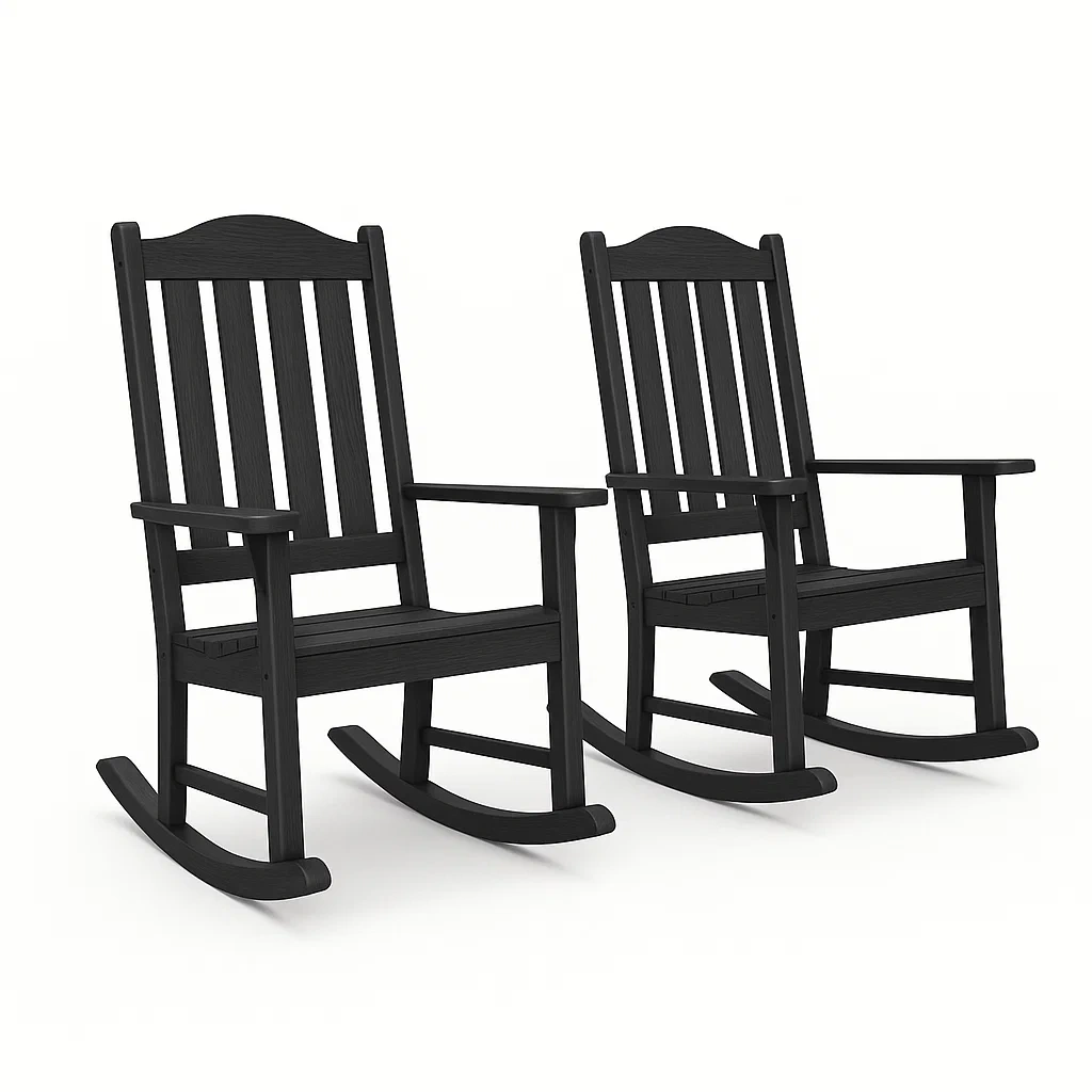 Arredi da terrazza,Set sedie a dondolo da terrazza - Vivafurnish