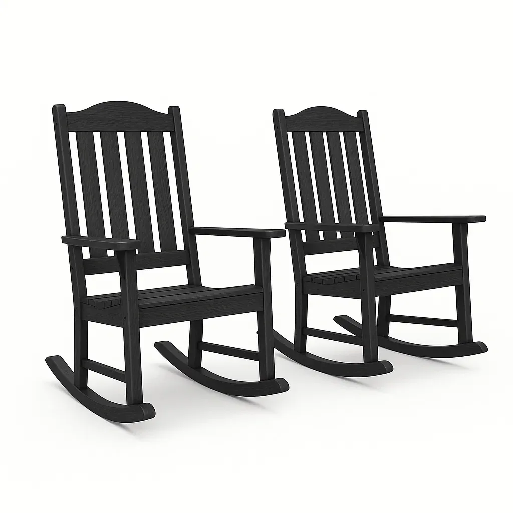 Arredi da terrazza,Set sedie a dondolo da terrazza - Vivafurnish