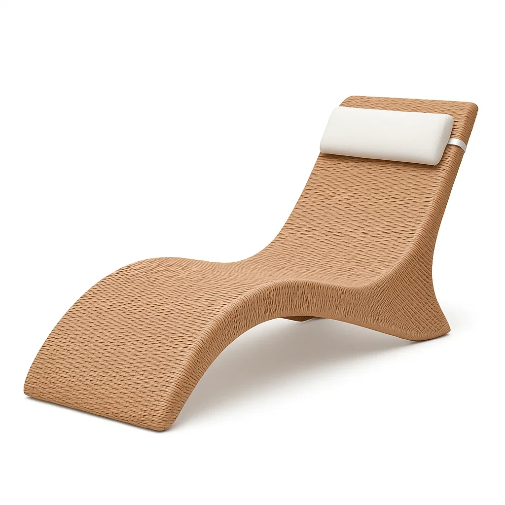 Arredi da terrazza,Lettino prendisole da terrazza - Vivafurnish