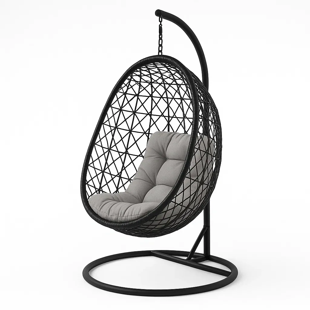 Arredi da terrazza,Poltrona sospesa a forma di uovo - Vivafurnish