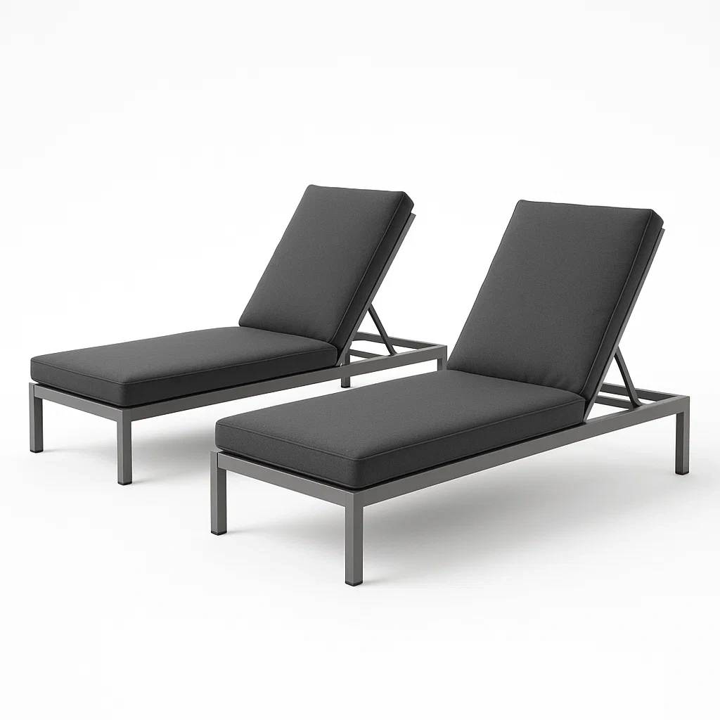 Arredi da terrazza,Set lettini prendisole da terrazza - Vivafurnish