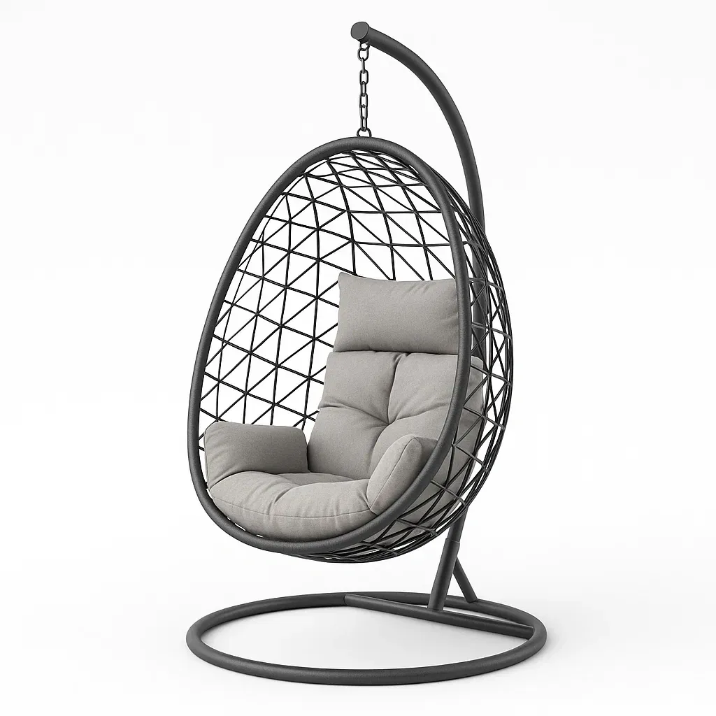 Arredi da terrazza,Poltrona sospesa a forma di uovo - Vivafurnish