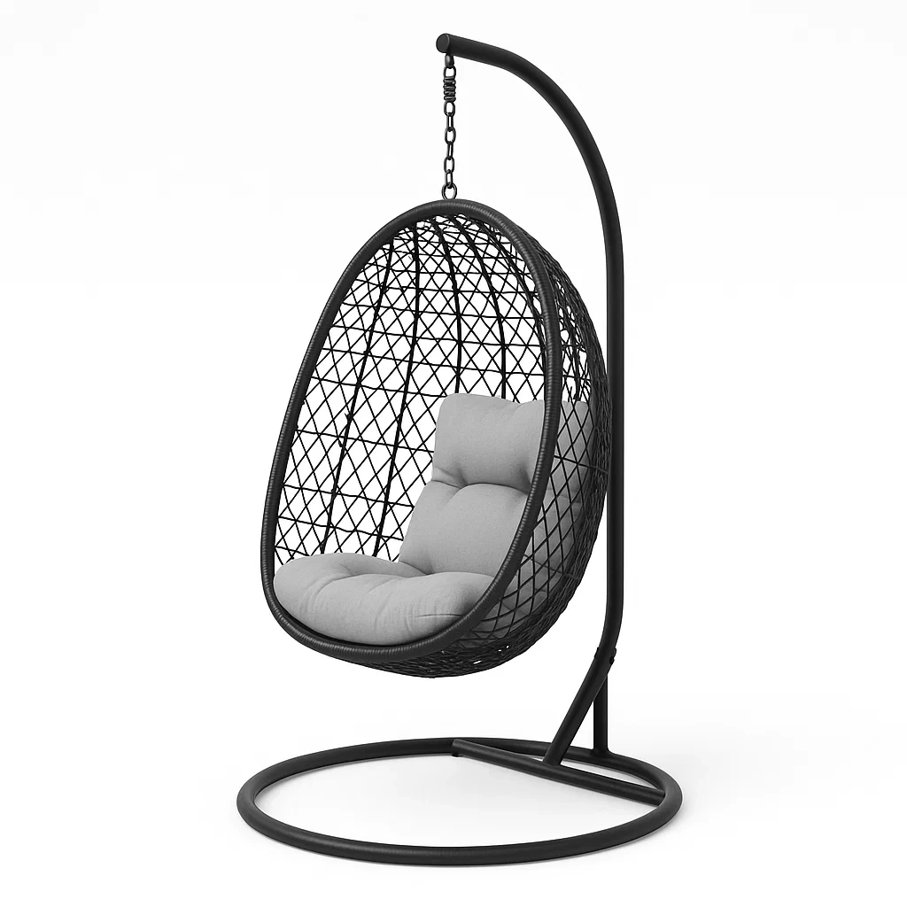 Arredi da terrazza,Poltrona sospesa a forma di uovo - Vivafurnish