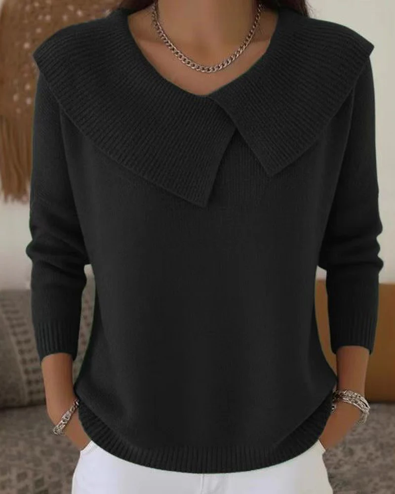 50% OFF - Effortless Comfort Ribbed Knit Sweater - Buy 2 Ship Free