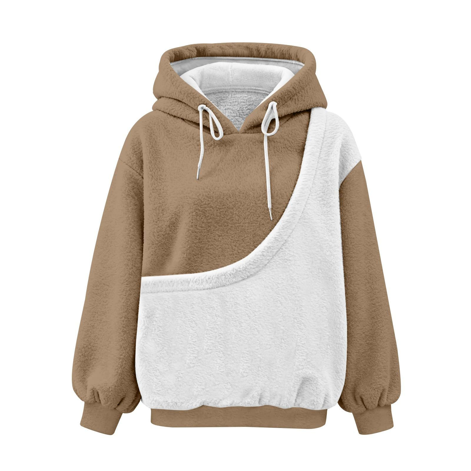 Flannel Pet Carrier Hoodie — Warm, Cozy & Convenient Kangaroo Pouch Sweatshirt for You and Your Pet