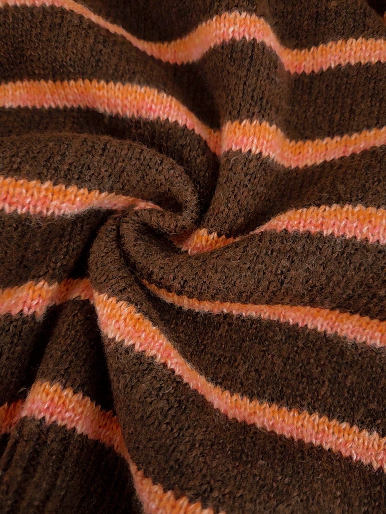 Women’s Striped Knit Cardigan, Versatile Layering Sweater