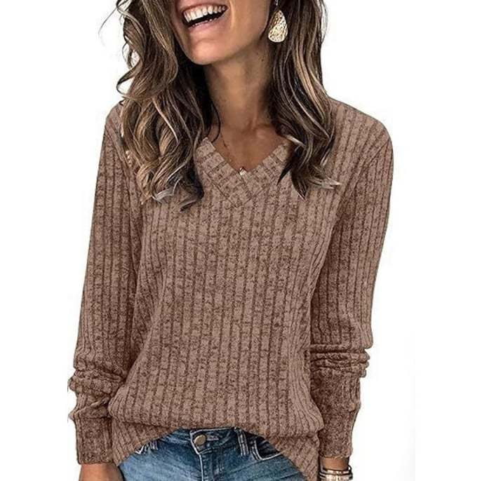 Women Casual Fall Tops Lightweight Tunic Sweaters