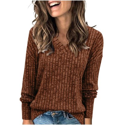 Women Casual Fall Tops Lightweight Tunic Sweaters