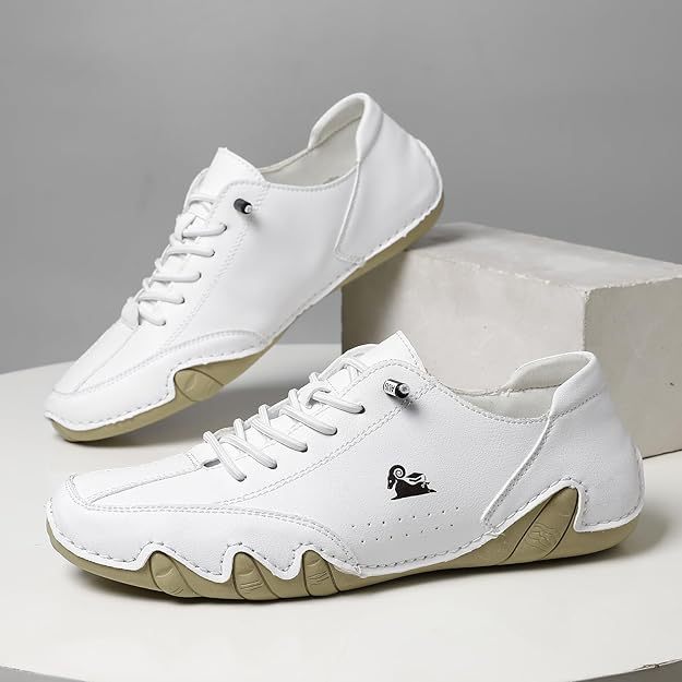 ⏰Promotion 48% OFF-2025 hot sale men's orthopedic shoes comfortable genuine leather walking shoes