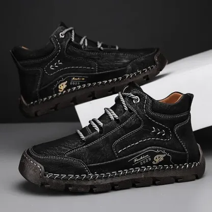 (⏰LAST DAY 48% OFF🔥)Handcrafted Men's Leather Shoes - Relieve Foot Pain