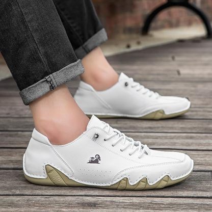 ⏰Promotion 48% OFF-2025 hot sale men's orthopedic shoes comfortable genuine leather walking shoes