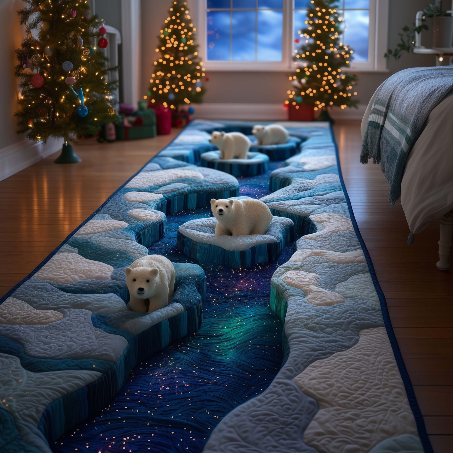 Polar Bear Runner Rug GFTOMA7512