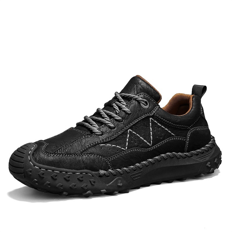 ⏰ 49% off -Men's handmade genuine leather non-slip orthopedic shoes