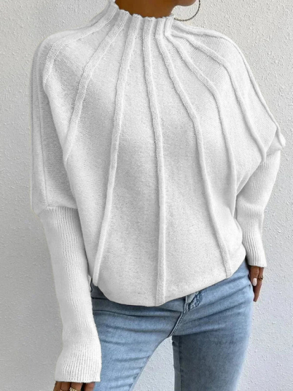 🎄Christmas Clearance🔥 2024 Women's Casual Bat Sleeve Pullover Sweater