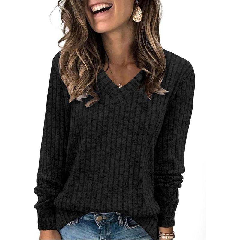 Women Casual Fall Tops Lightweight Tunic Sweaters