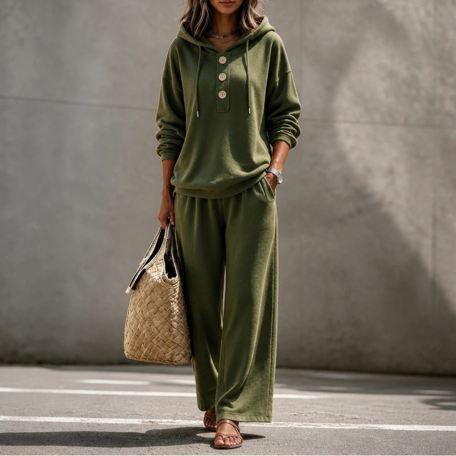Hoodie And Lounge Pants Set