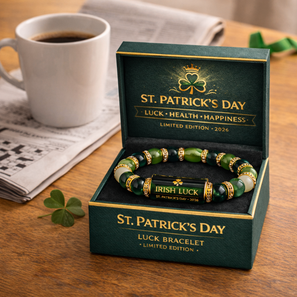 St. Patrick’s Day Luck Bracelet – Limited Edition 2026 🍀