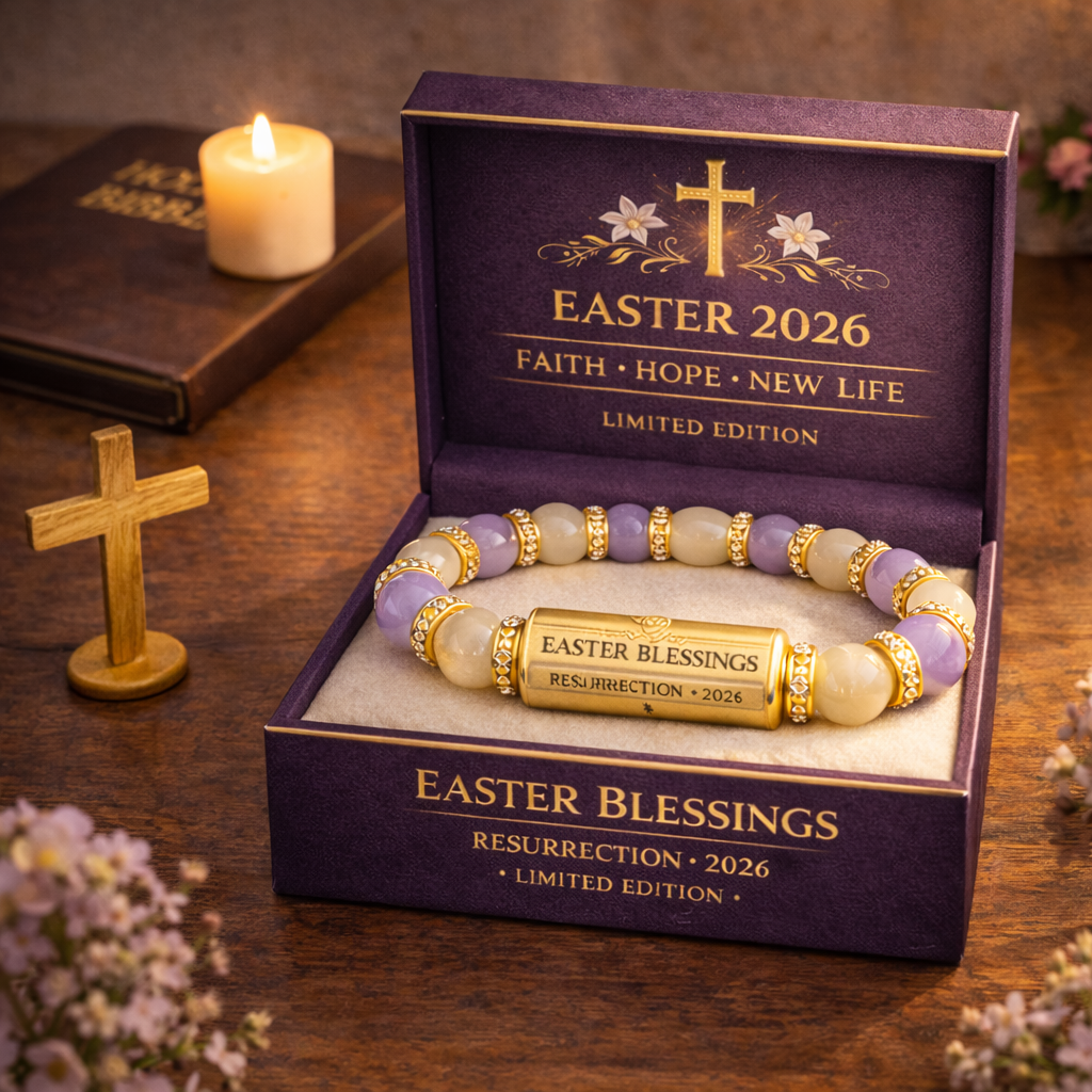 Easter Blessings Luck Bracelet – Limited Edition 2026 💜