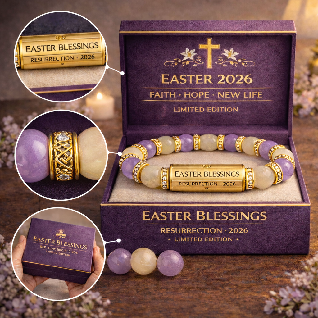 Easter Blessings Luck Bracelet – Limited Edition 2026 💜