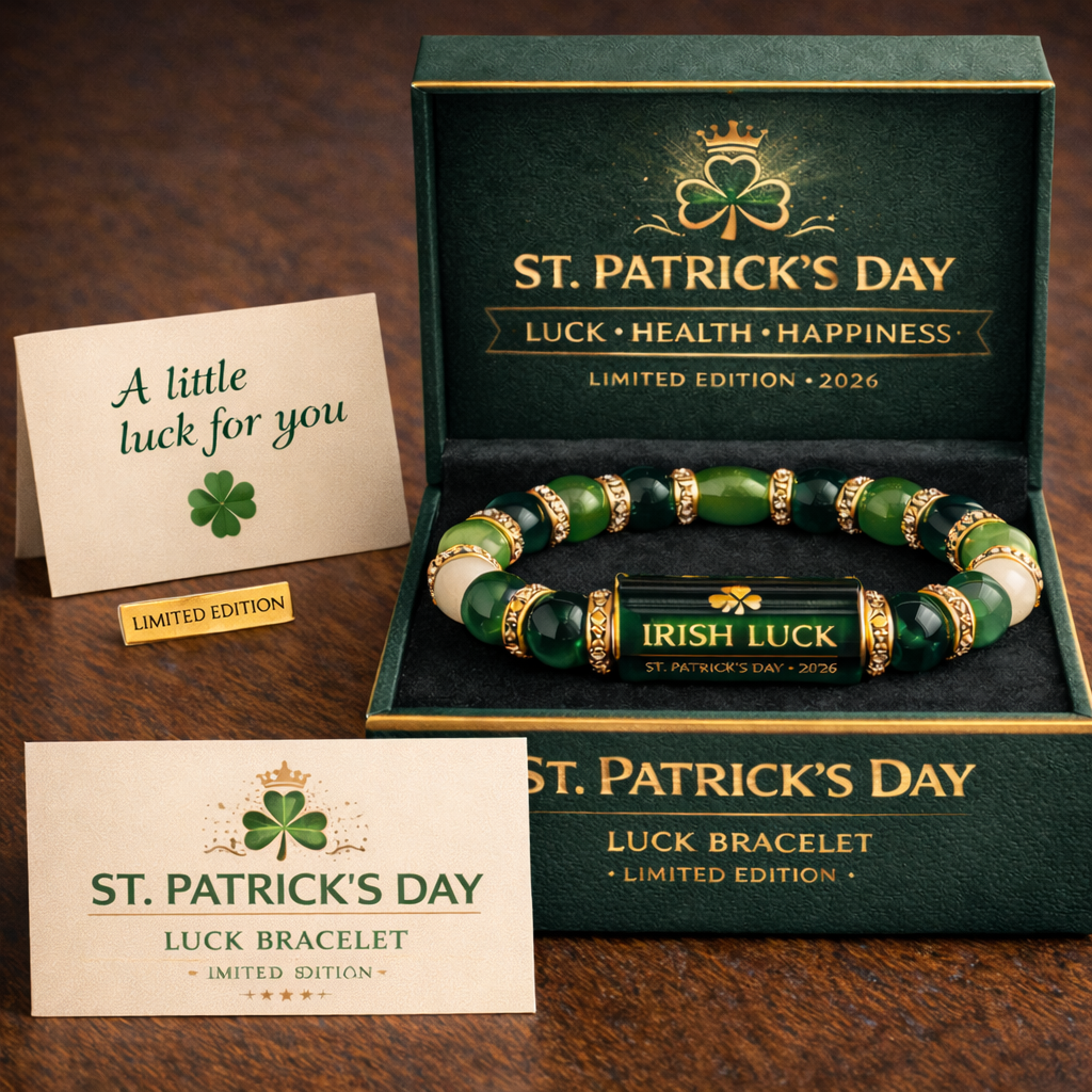 St. Patrick’s Day Luck Bracelet – Limited Edition 2026 🍀