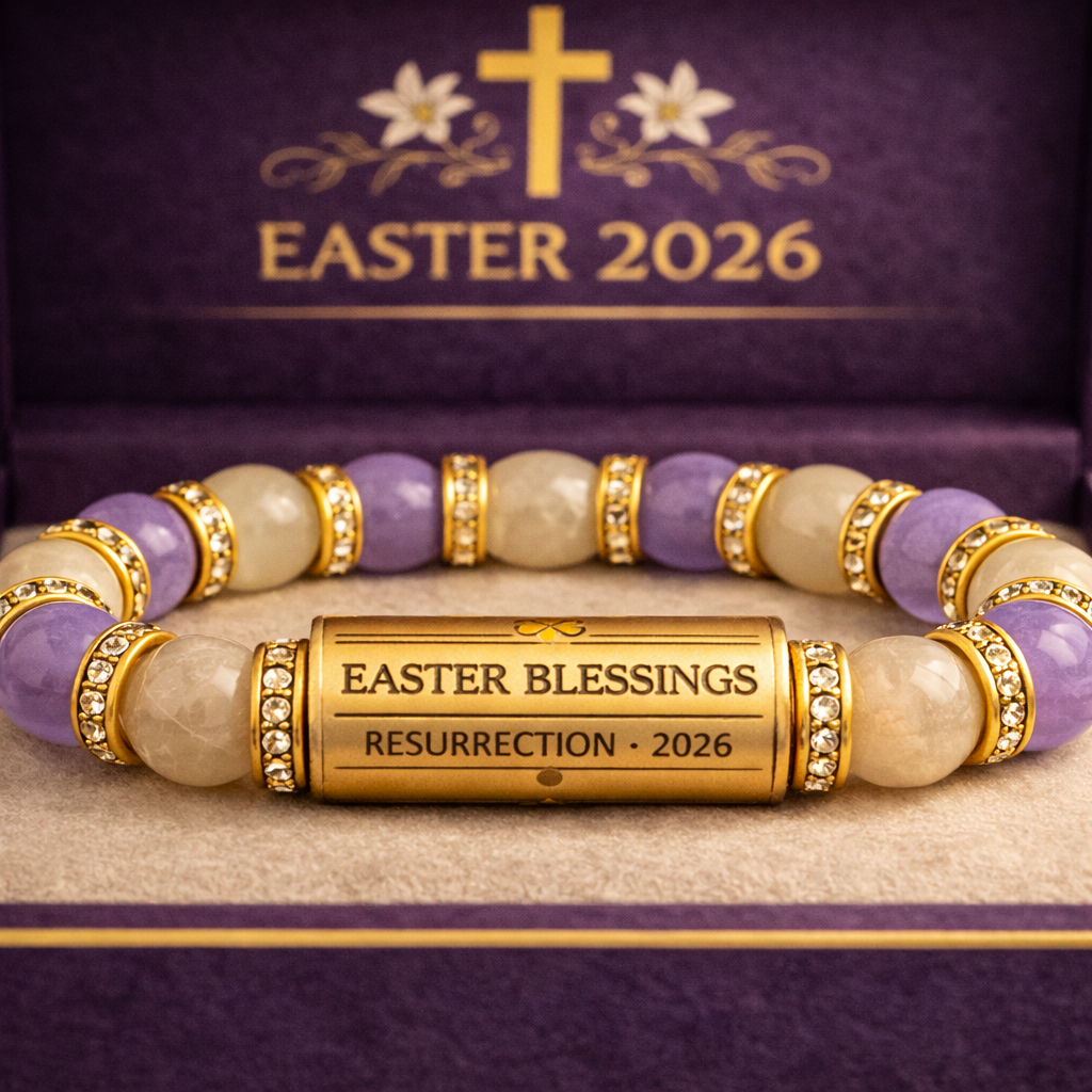 Easter Blessings Luck Bracelet – Limited Edition 2026 💜