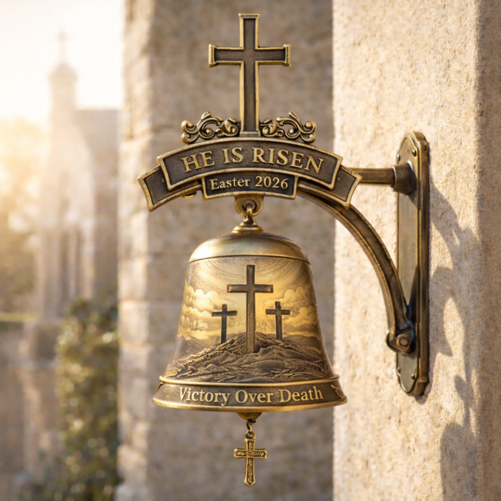 ✝️ He Is Risen 2026 Resurrection Bell 