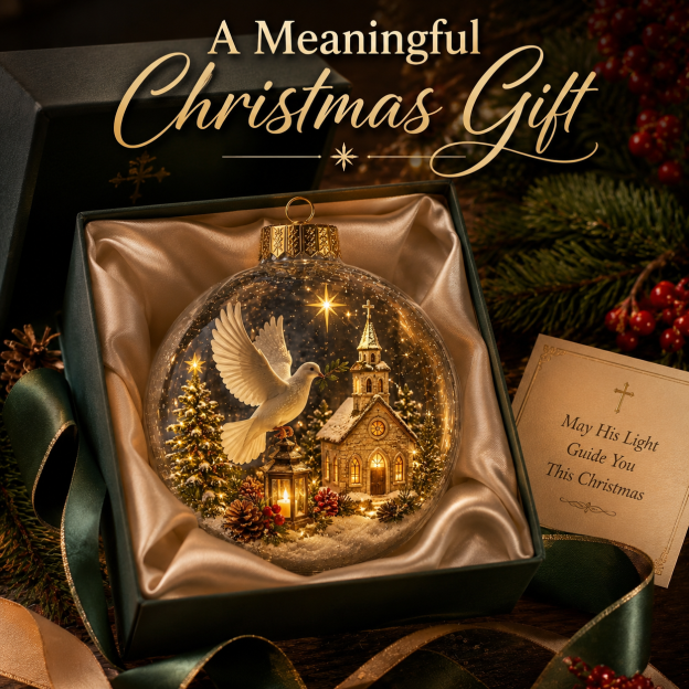 ✨ Christmas Faith Ornament