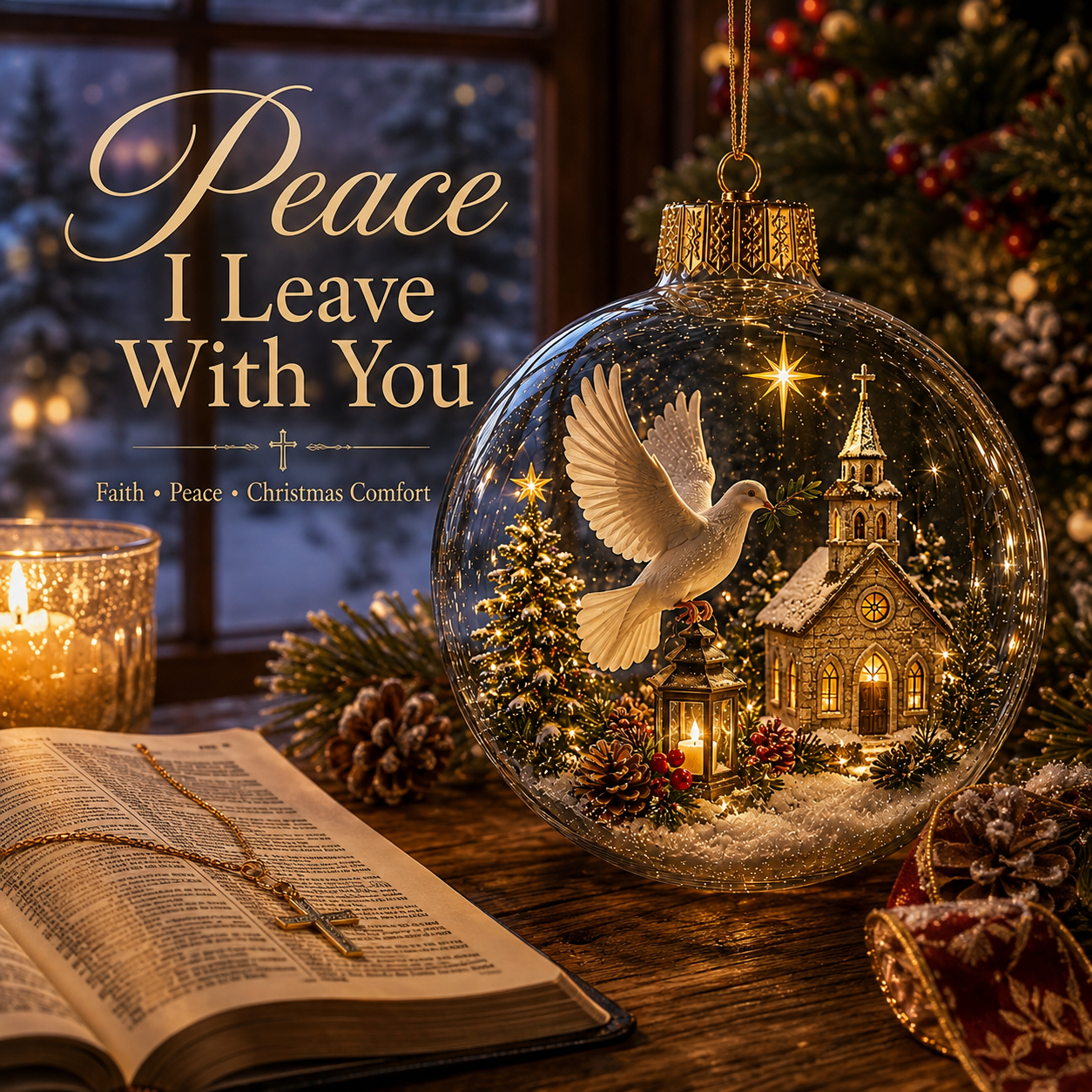 ✨ Christmas Faith Ornament