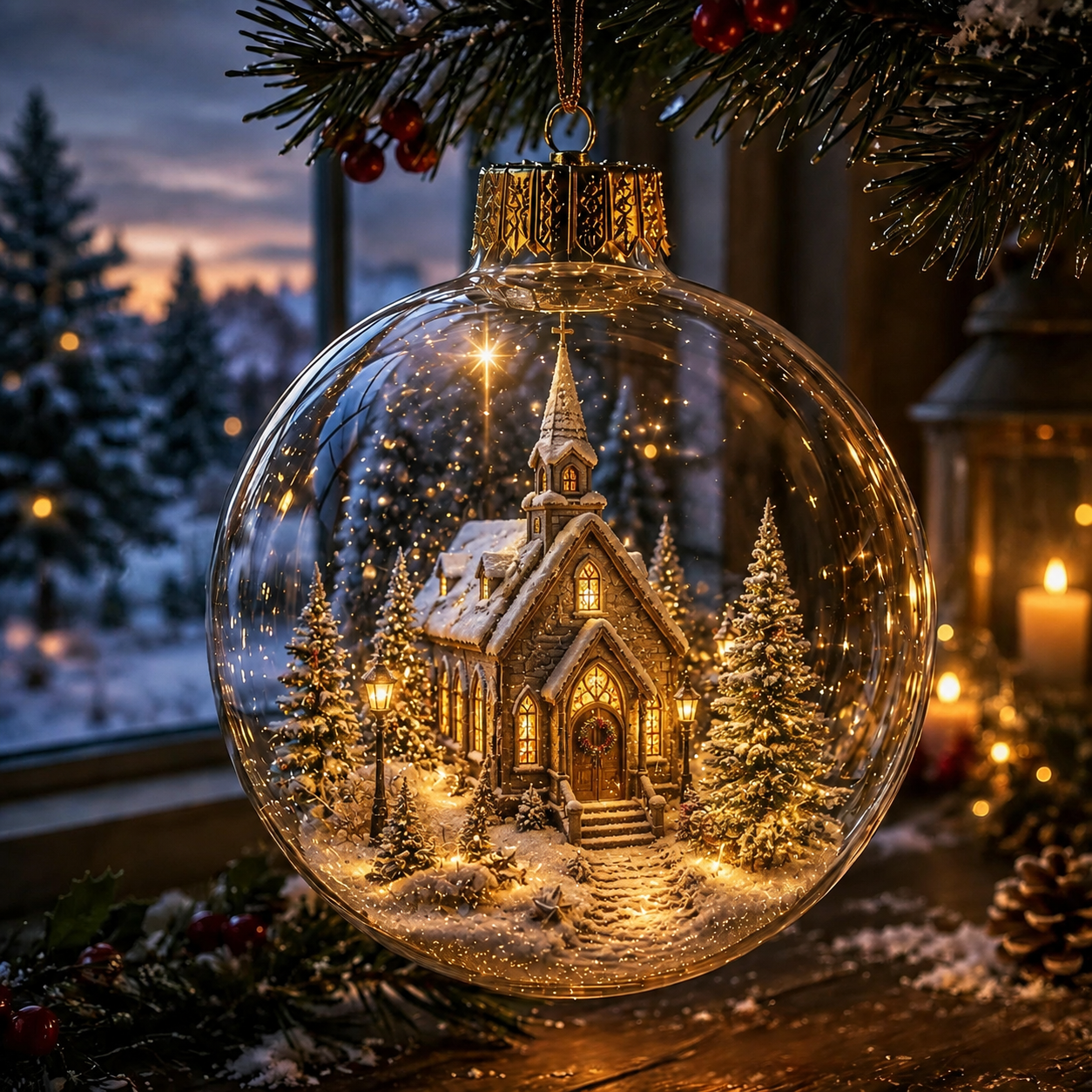 ✨ Christmas Faith Ornament