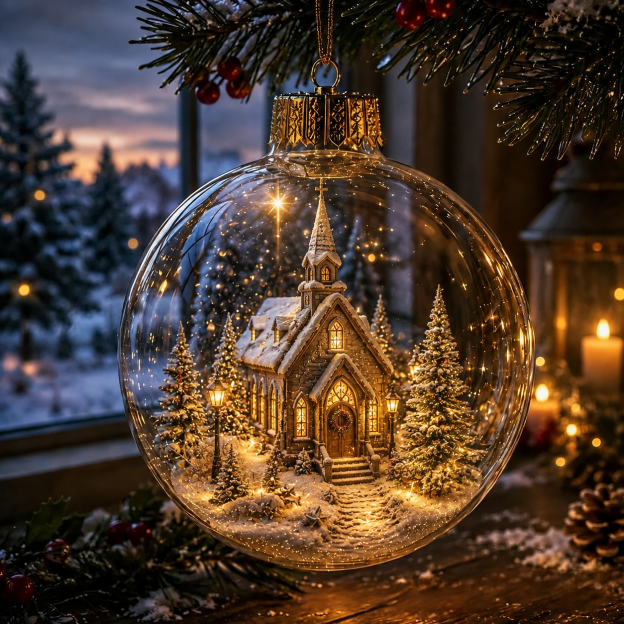✨ Christmas Faith Ornament